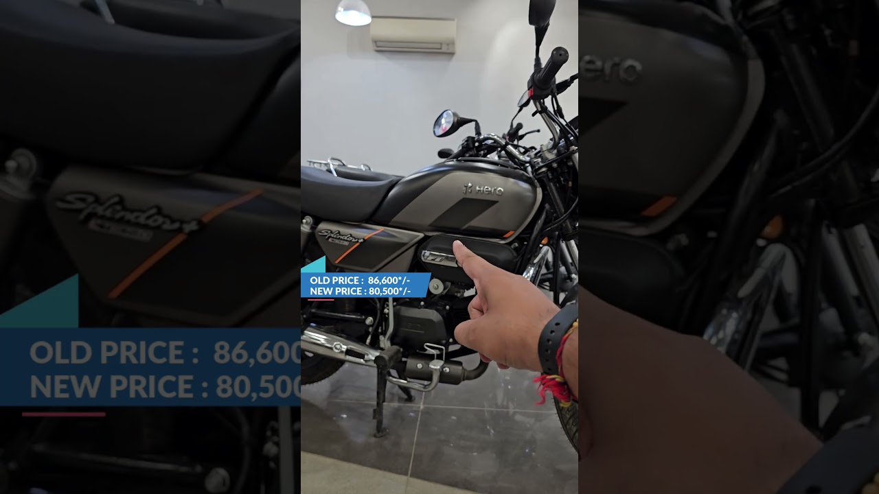 New Price Of All New #Hero SplendorPlus #Xtec 2.0 2025 ! #herosplendorplus