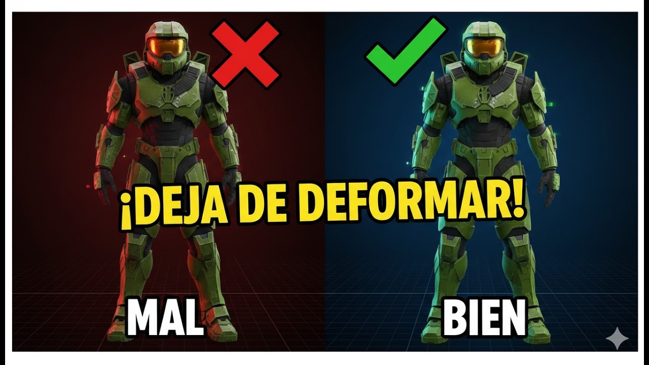 Deja de DEFORMAR tus Modelos: Guía de Escalamiento en 3D Profesional👌🖥️💻🖱️🎲