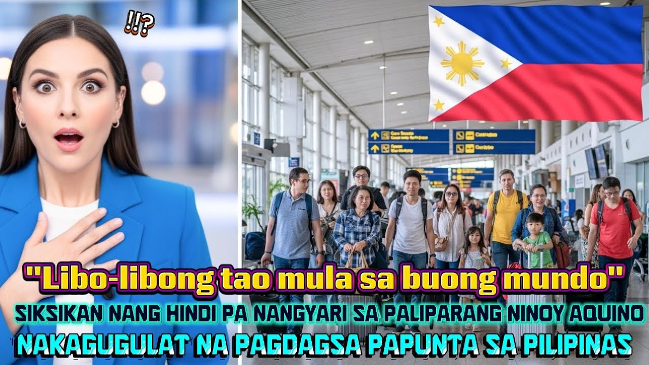 Pamilyang Czech nagpasiklab ng turismo sa Pilipinas, umapaw ang pagdating sa Paliparang Ninoy Aquino