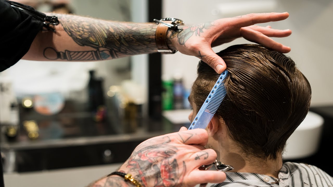 Mens Mid-Length Haircut