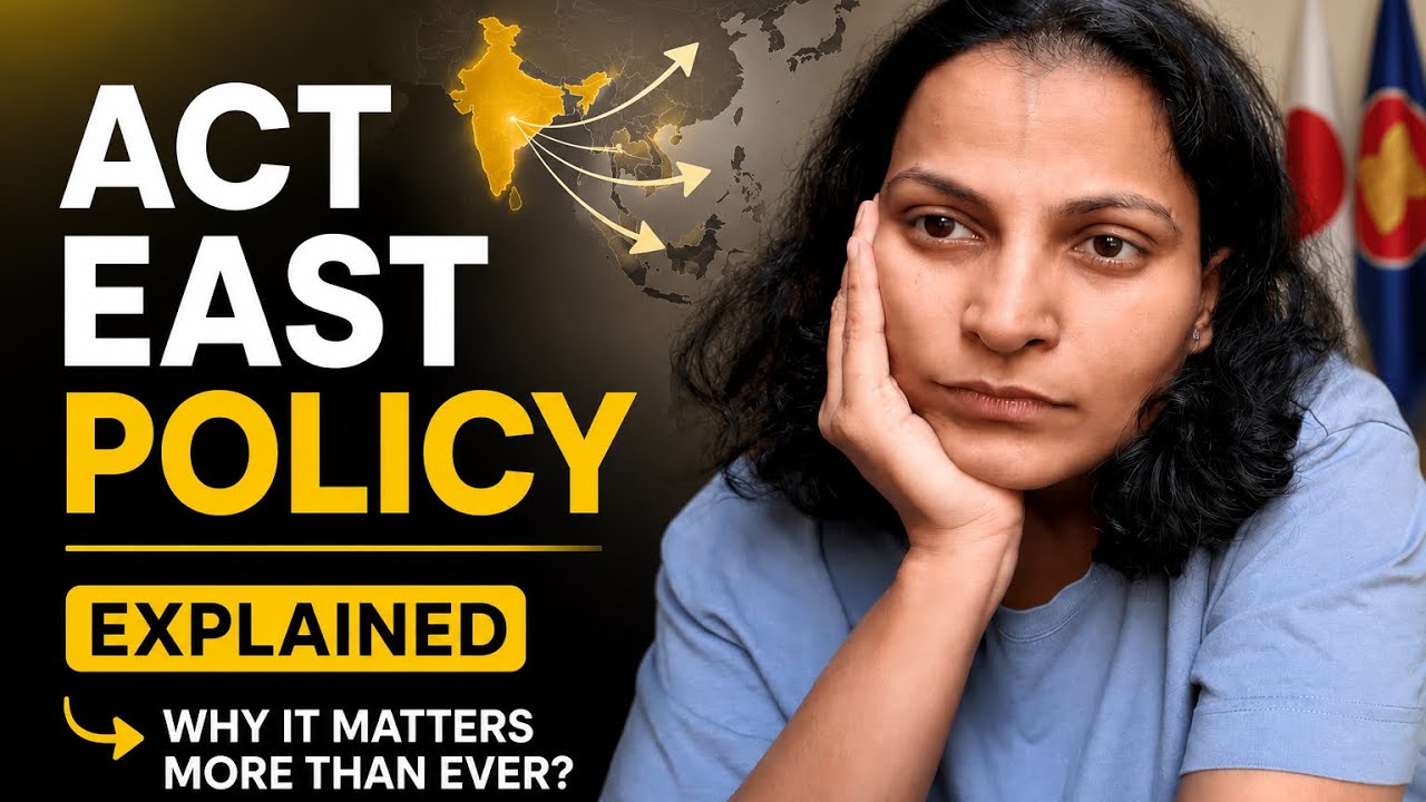ACT EAST: WHY NOW? Why India Is Looking East