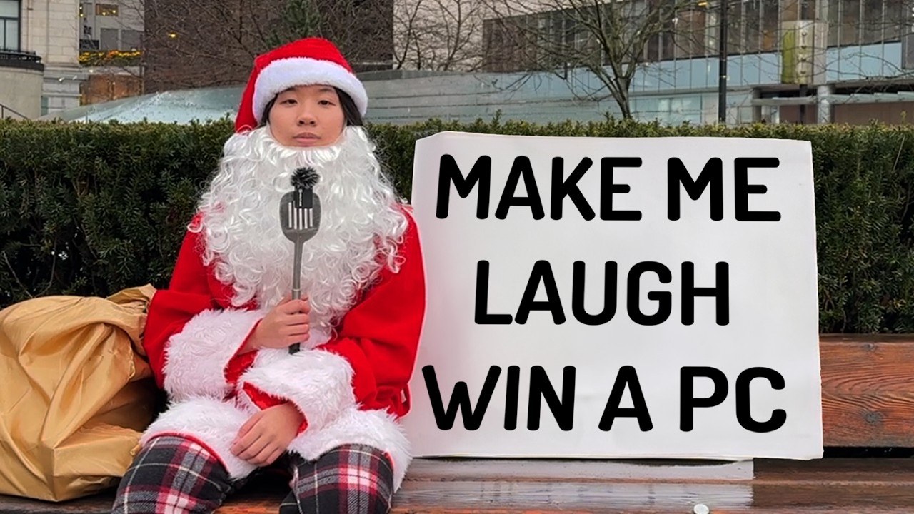 Make Me Laugh, Win a PC