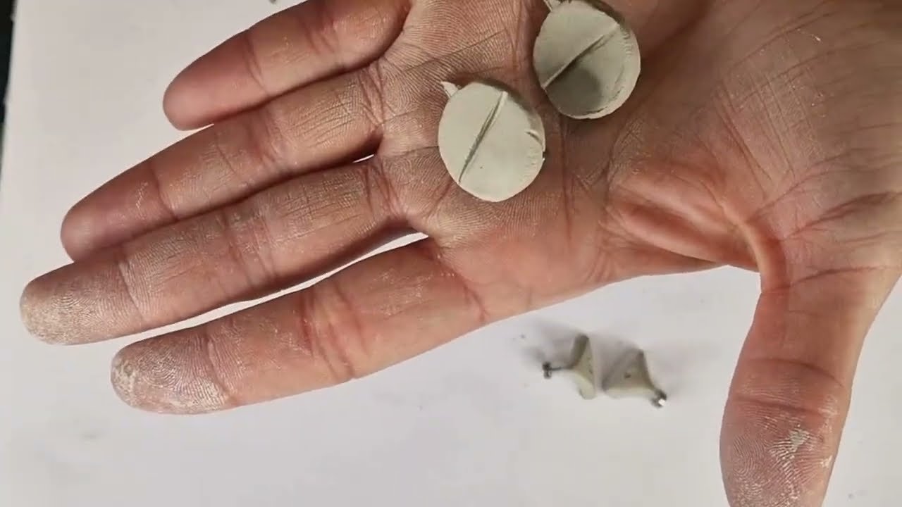 Easy Clay Earrings for Beginners | Calm Creative Year Tutorial
