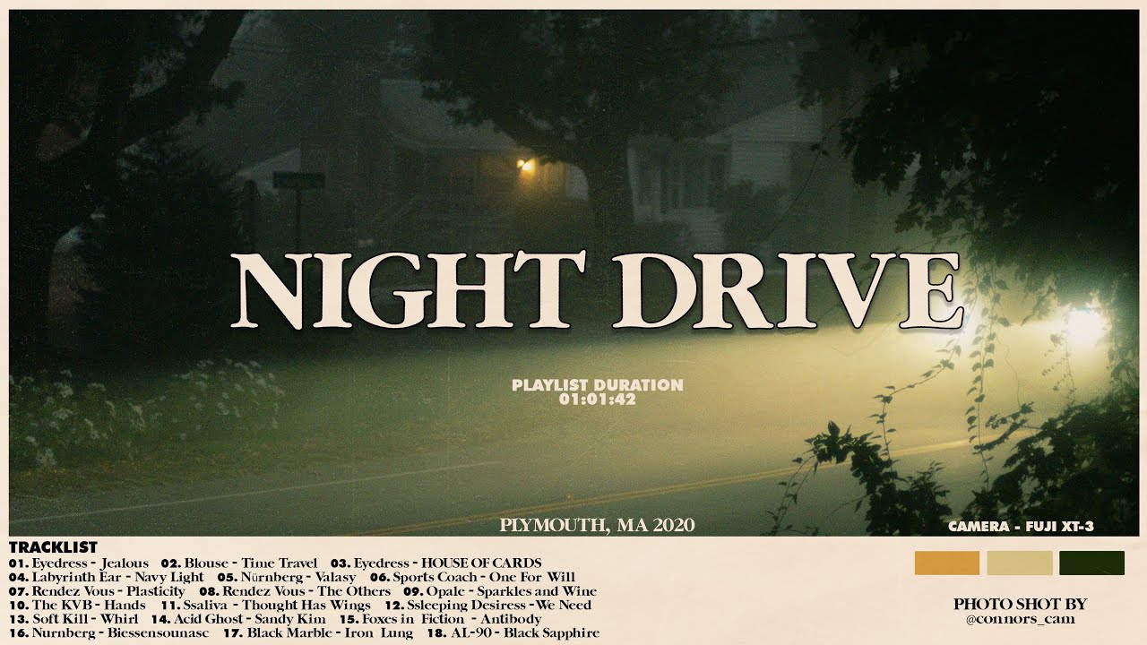 Night Drive - 1 Hour Ambient Synth Pop Playlist