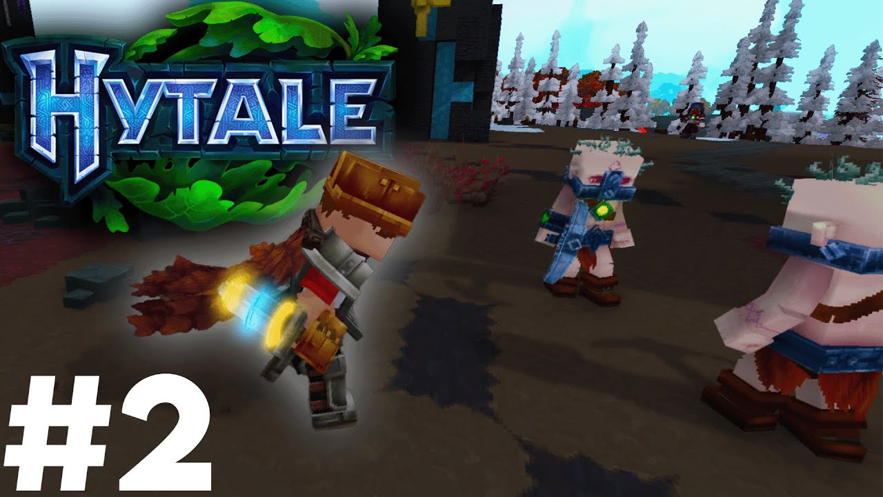 Hytale, эпизод #2 — Встреча с чужеземцами!
