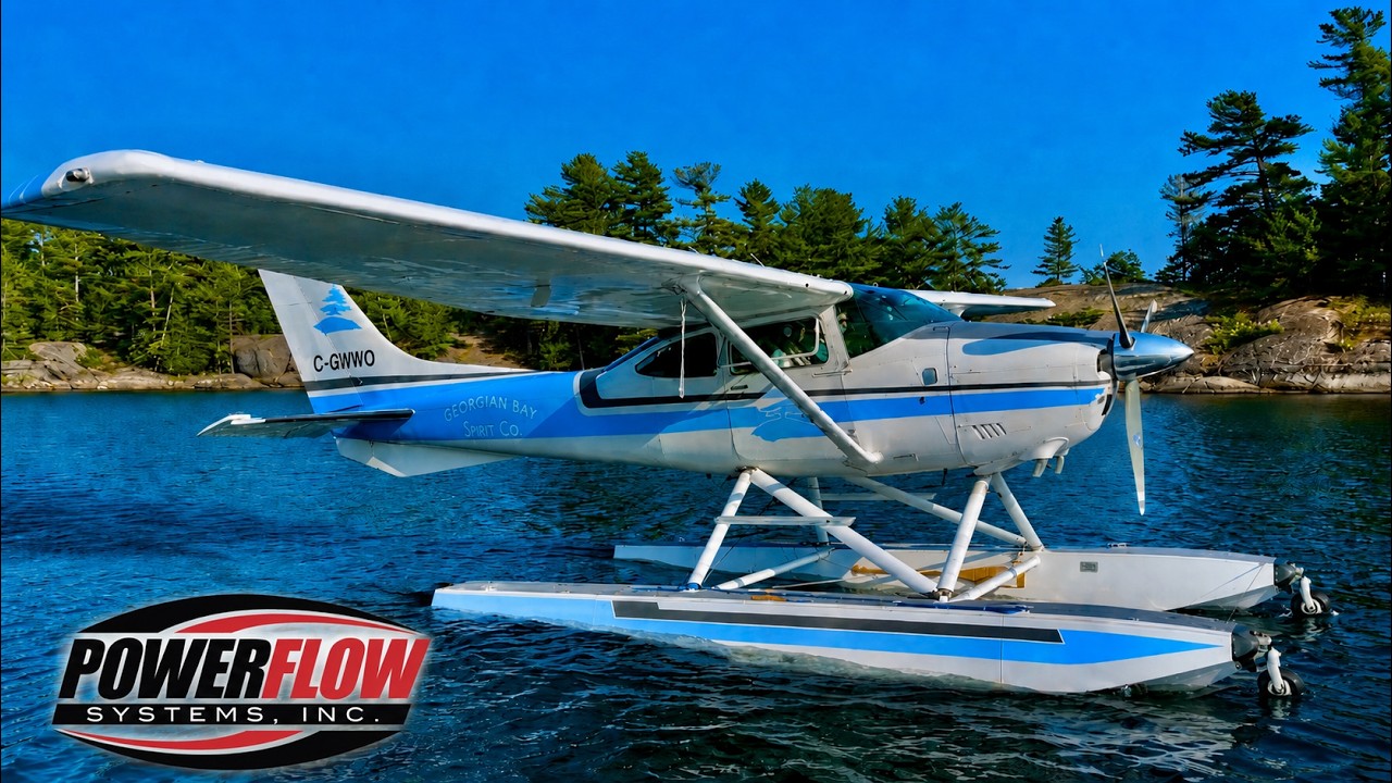 A Cessna 182 on floats puts the Power Flow Systems Tuned Exhaust to the test.