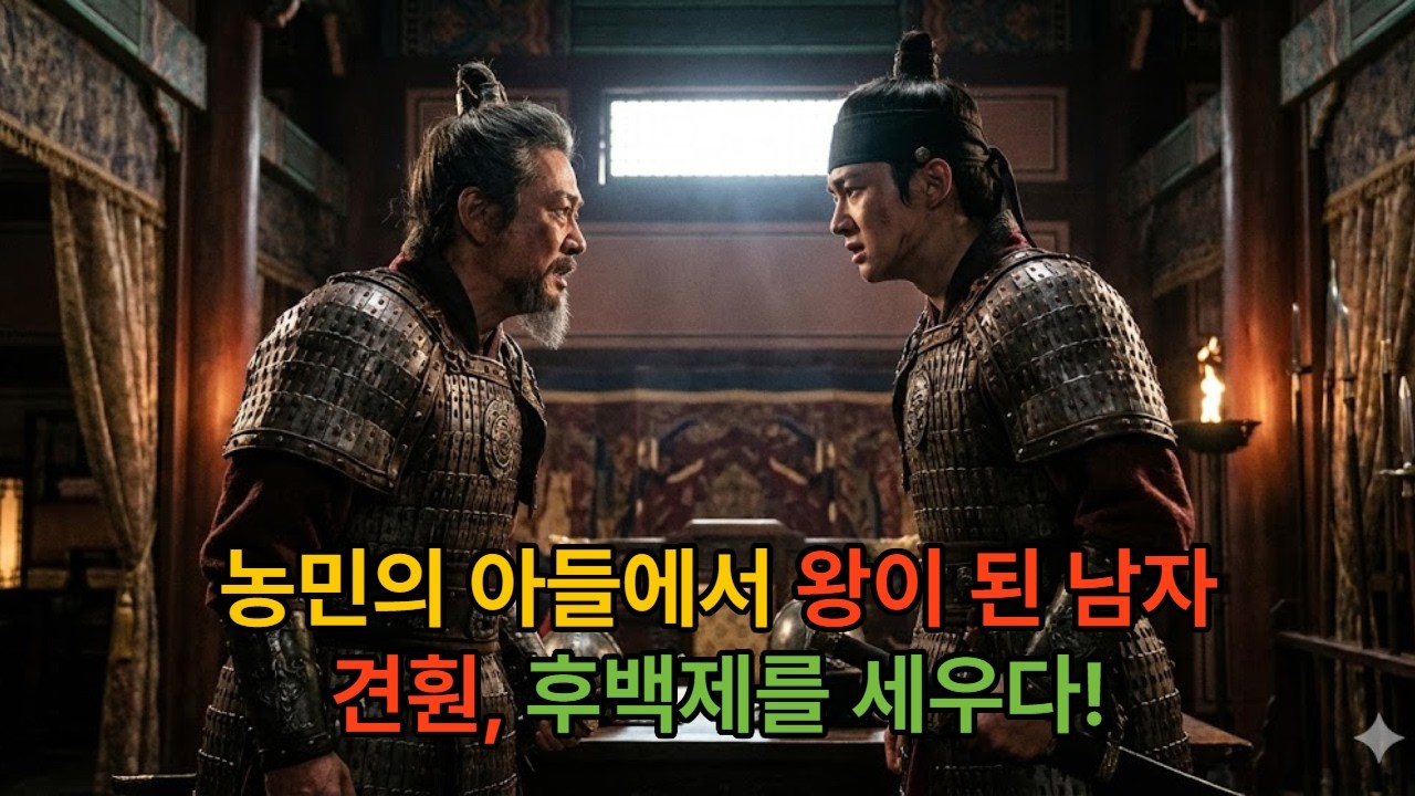 [오디오북] 후백제를 건국한 견훤의 빛과 그림자 ㅣ신라 말기ㅣ후삼국 시대ㅣ한국사ㅣ