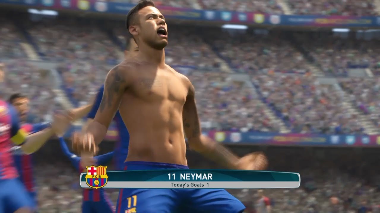 PES 2017 GAMEPLAY | FC BARCELONA VS ATLÉTICO DE MADRID (PRO EVOLUTION SOCCER 2017)