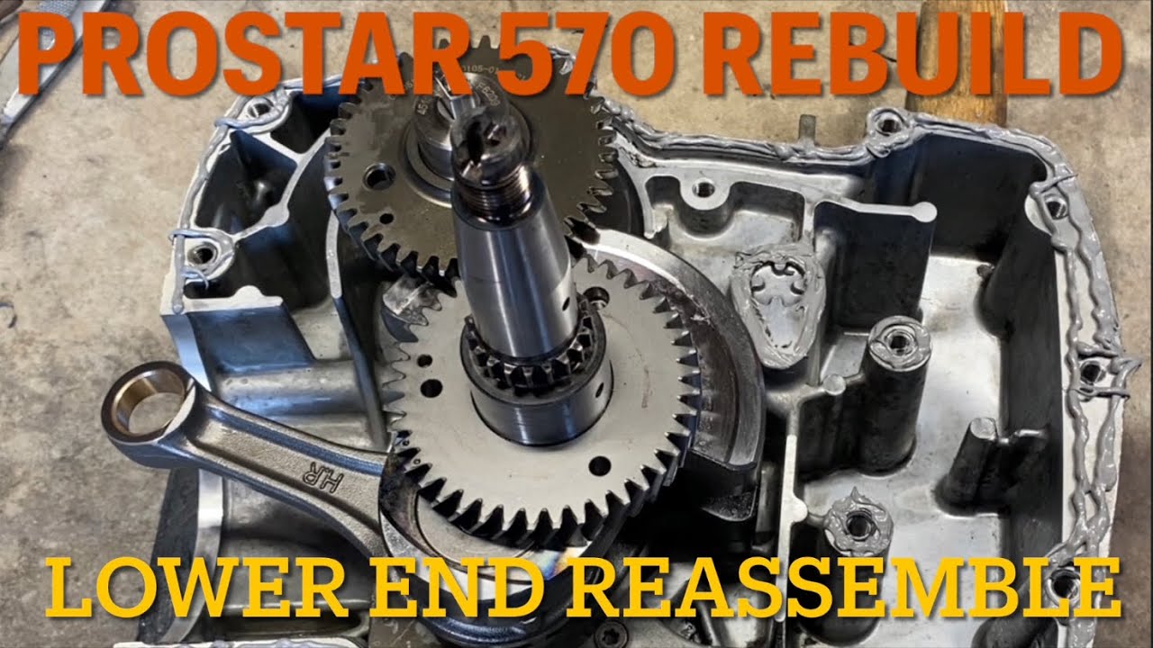 Polaris 570 Rebuild Part 2 - Lower End Reassemble