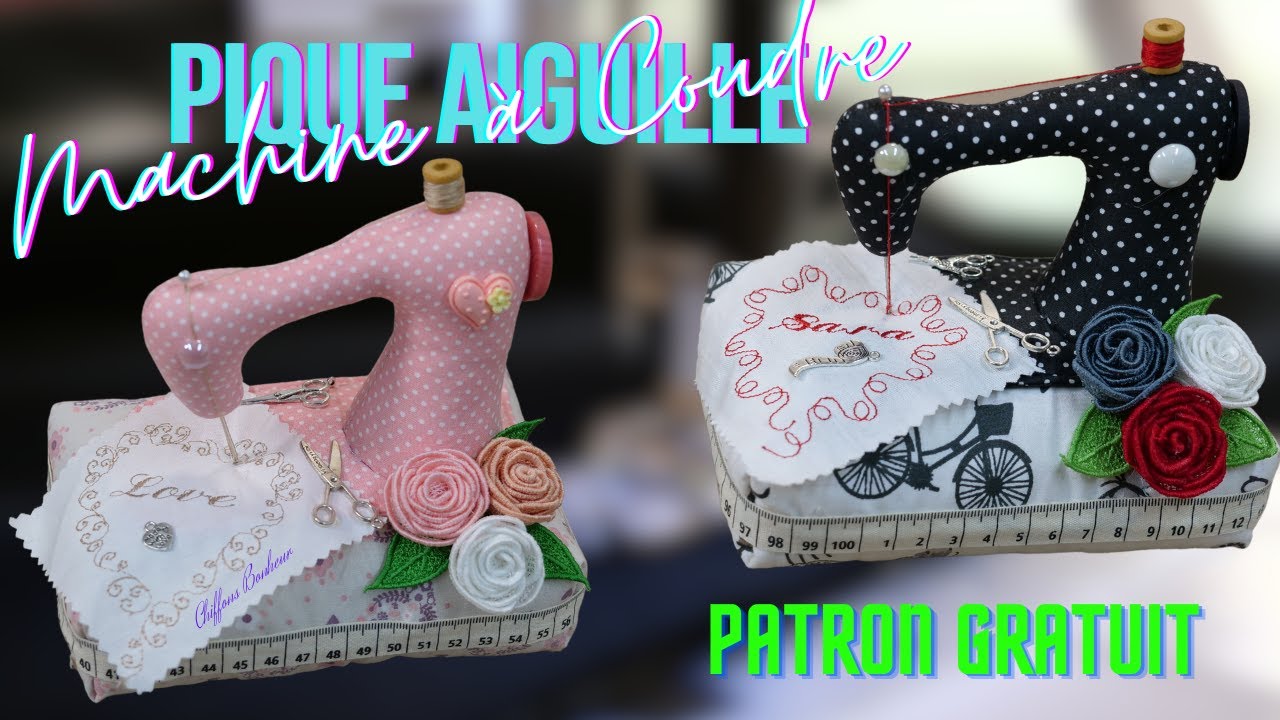 couture facile d'un Pique Aiguille Machine à Coudre parfumé avec roses 3D en broderie FSL