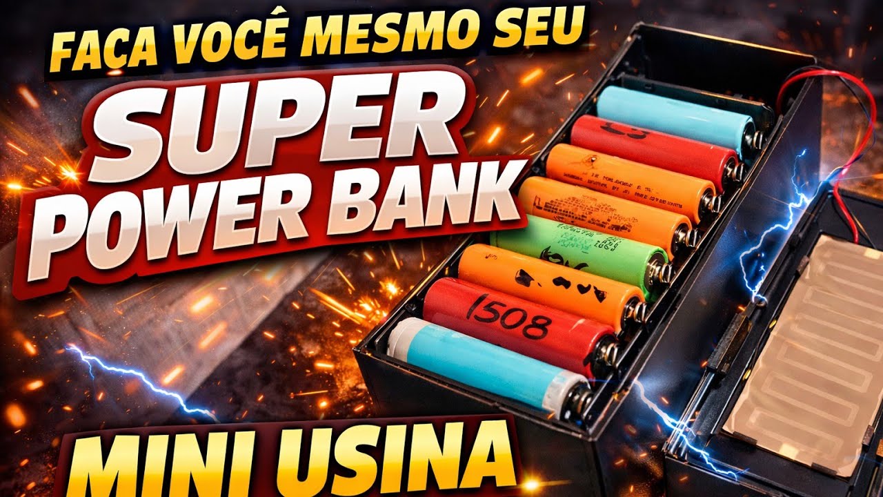 Bora montar o Ultra Power Bank!!!! 