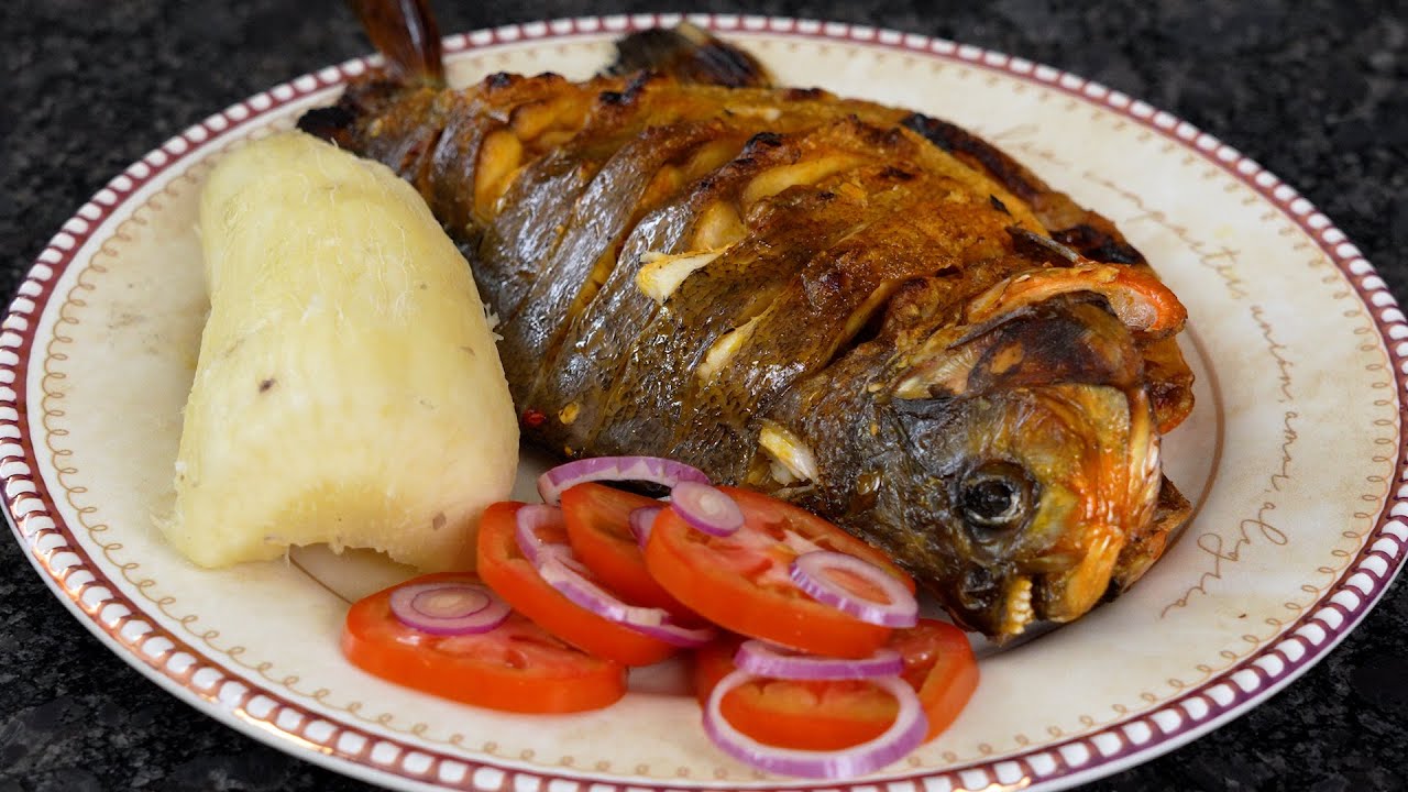 COMO HACER UN DELICIOSO PESCADO AL CARBON