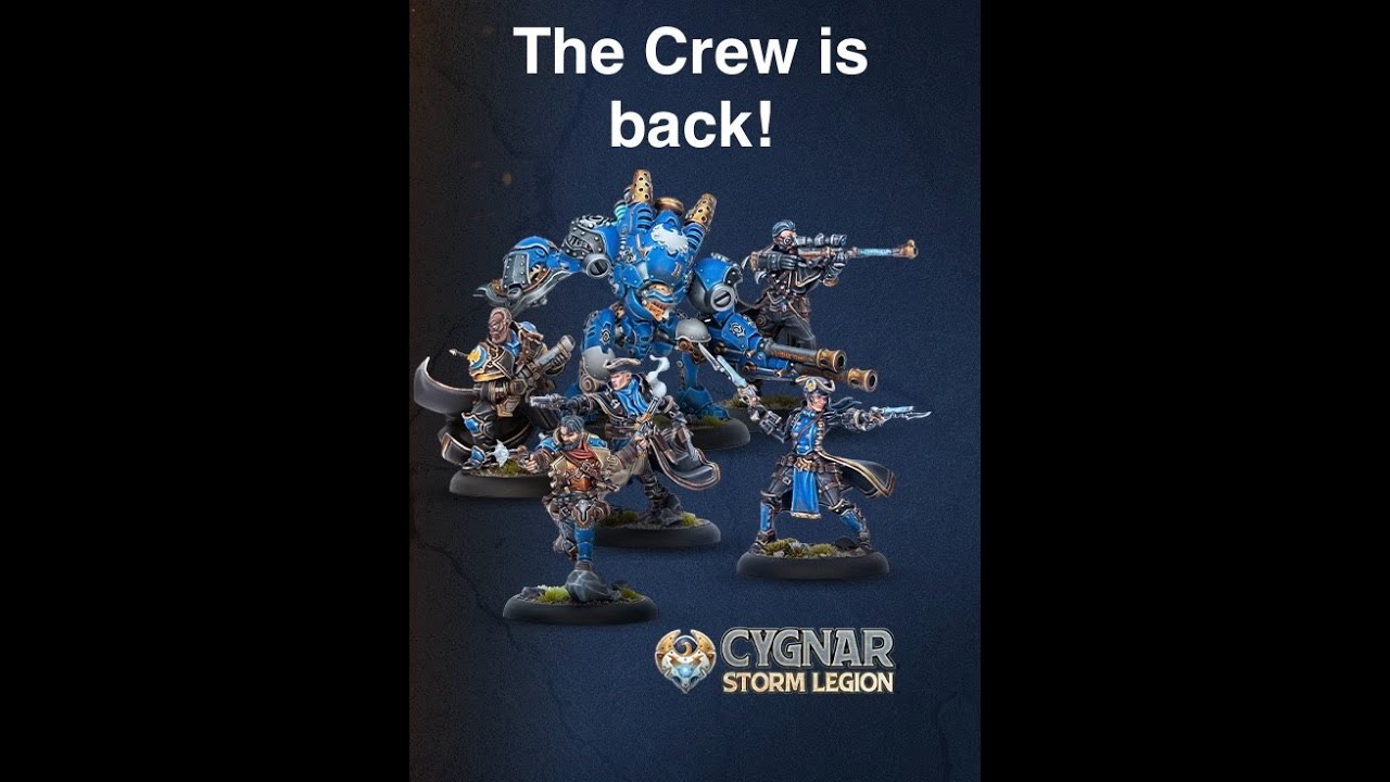 Tony's Review of the Cygnar's 2-player battle box and an initial list built!