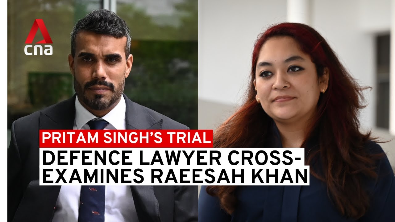Pritam Singh trial: Key exchanges on Day 2 and 3 between defence lawyer and Raeesah Khan