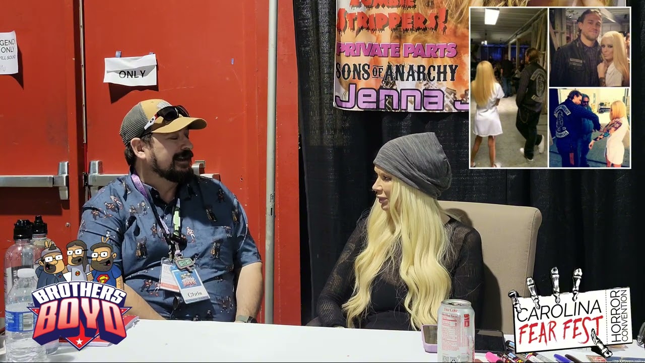 Jenna Jameson Interview at Carolina Fear Fest!
