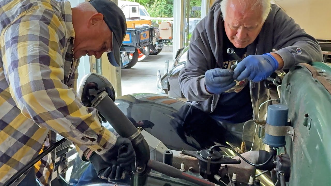 1931 Ford Model A Pickup Repairs Day 2 – The Lightweight Radiator Caused Overheating!