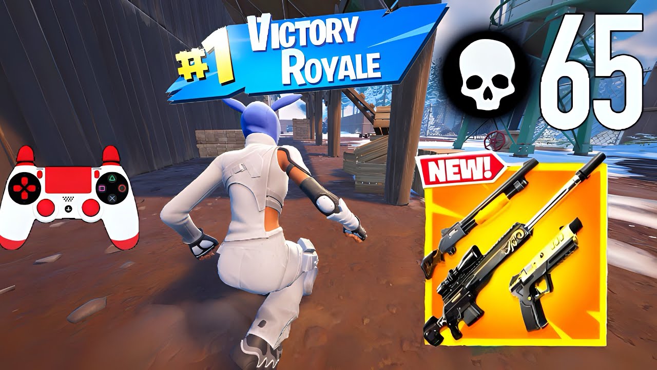 Caper Skin Gameplay: 65 Kill Zero Build Solo Squad Wins in Fortnite Ch. 5, Season 1