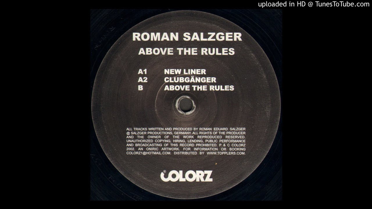 Roman Salzger - Above the Rules