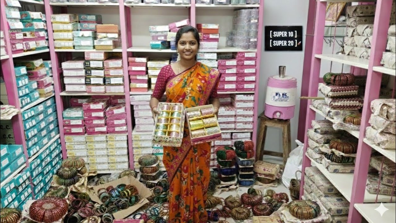 అందమైన బ్యాంగిల్స్ ఒక్కచోటే 🤩 Cheap & Best Prices lo Latest Designs! ✨ 