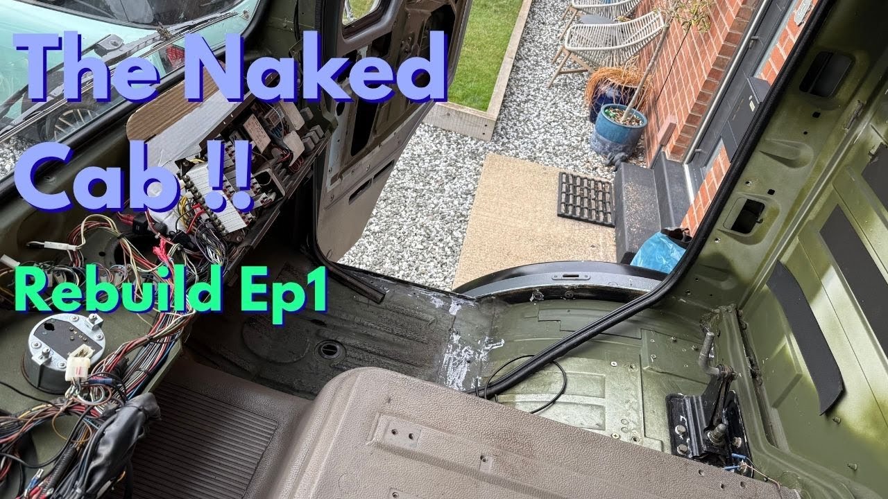 Mercedes 1017A Rebuild   Cab Ep1 4k