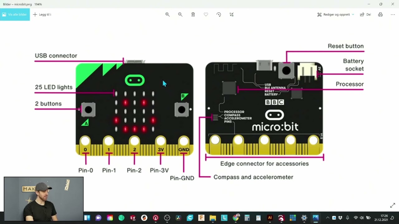 Introduksjon til MicroBit (Norwegian)