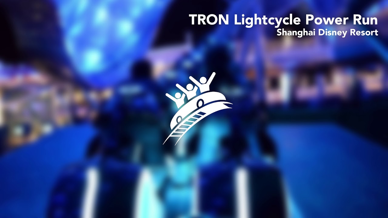 TRON Lightcycle Power Run | Shanghai Disney Resort | Theme Park Music