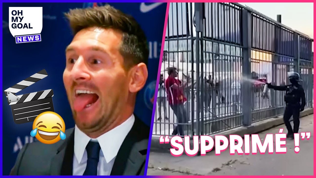 Lionel Messi va jouer dans une s&eacute;rie, les images vid&eacute;osurveillance du Stade de France supprim&eacute;es !