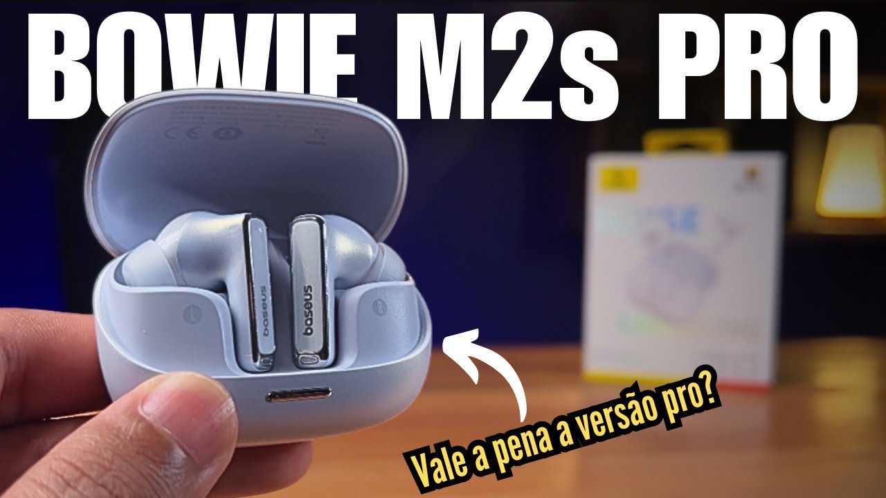 Fone bluetooth BASEUS Bowie M2s PRO (Review completo)