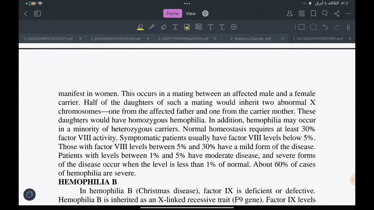 Lec 3 Bleeding disorder _ part 1