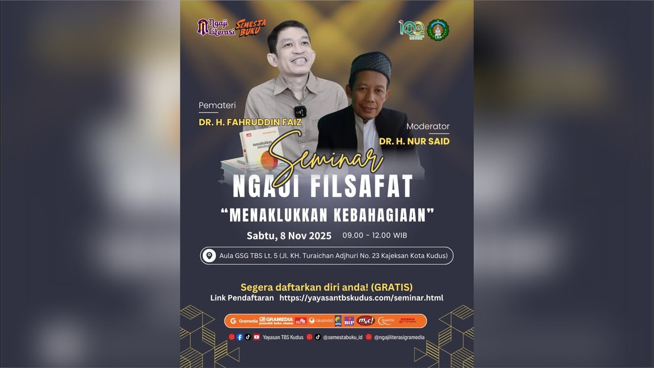 LIVE SEMINAR NGAJI FILSAFAT 
