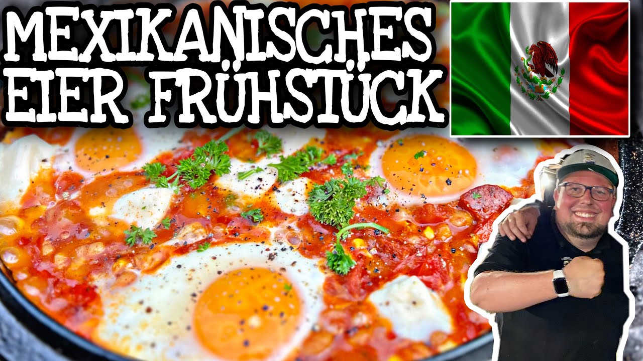 Huevos Rancheros || Eier Bauern Pfannen Frühstück auf mexikanisch
