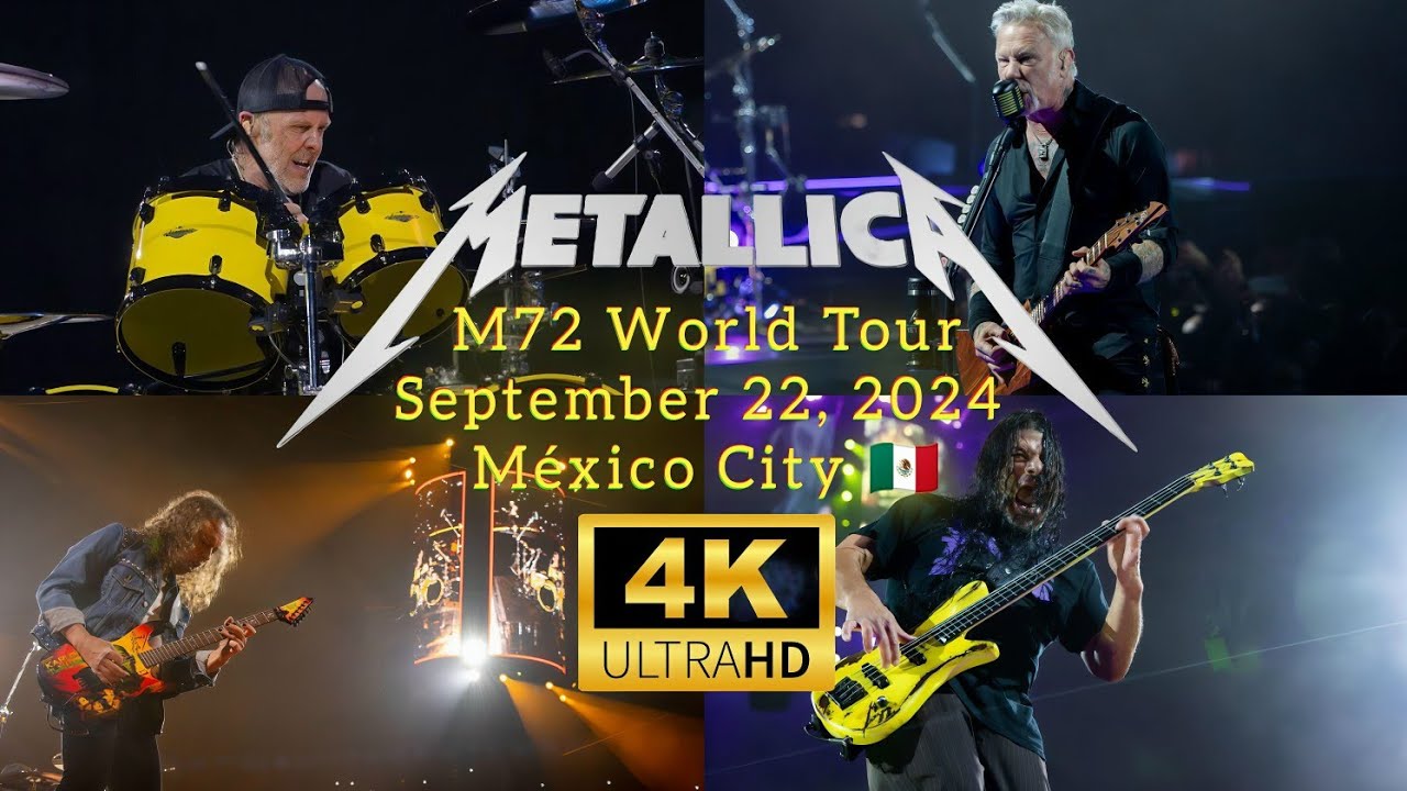 Metallica Live: M72 World Tour Mexico City September 22, 2024 (Full Show HD Audio HQ)