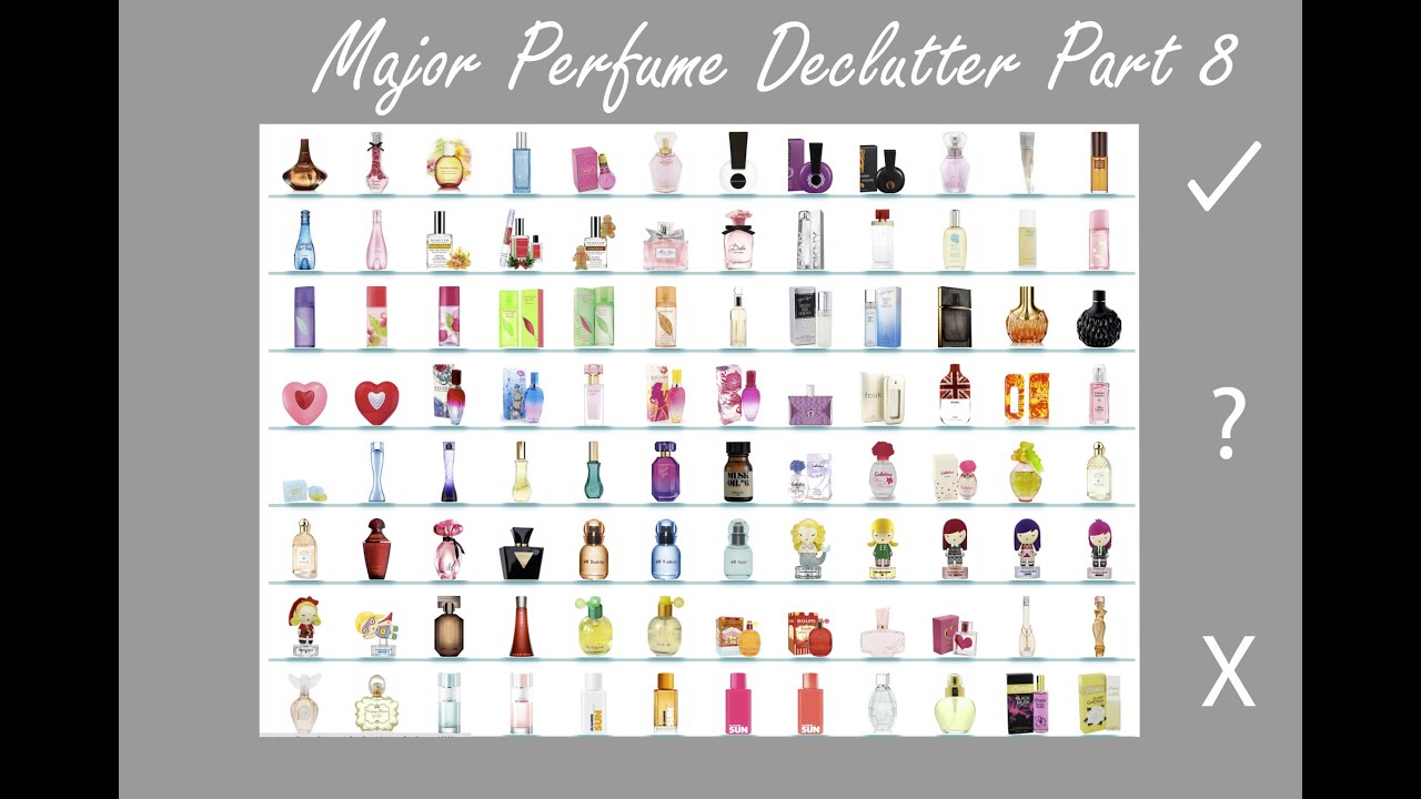 Major Perfume Declutter Part 8 - Getting my collection under control and getting some space back!