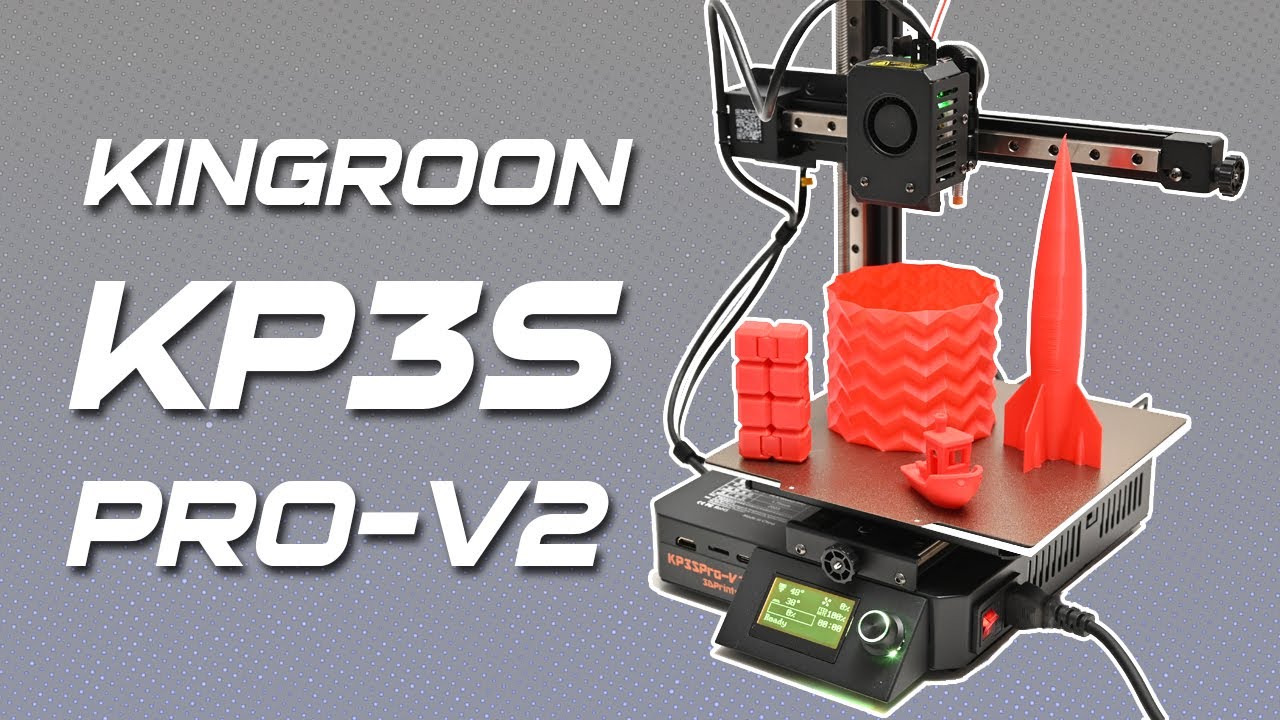 KINGROON'S Budget Klipper 3D Printer - KP3S Pro V2