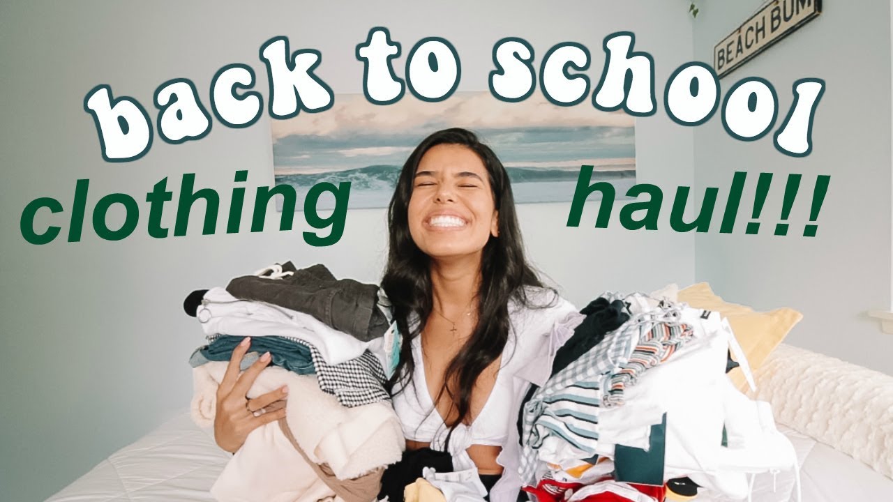 Back To School TRY-ON CLOTHING HAUL 2018!