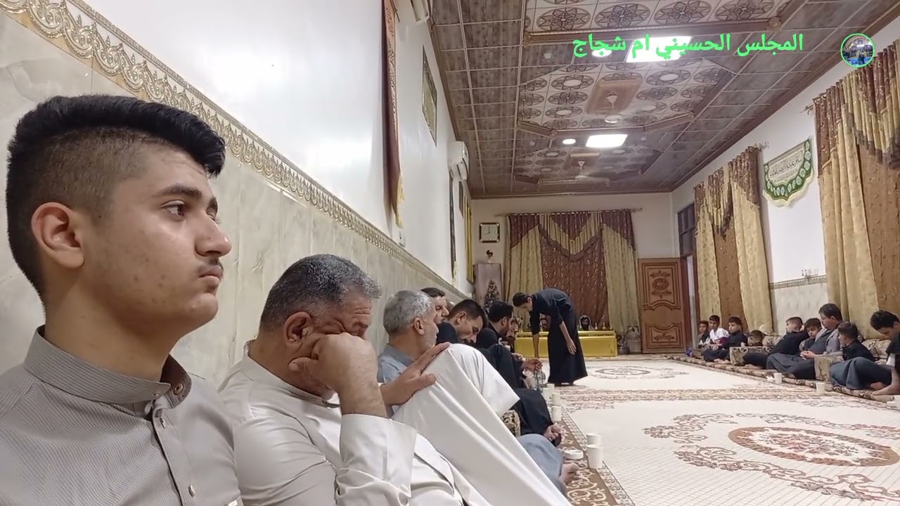 مجلس حسيني بصوت المله سيف كامل الفرطوسي ديوان ابو احمد جاسب يوم ١ رمضان ١٤٤٧