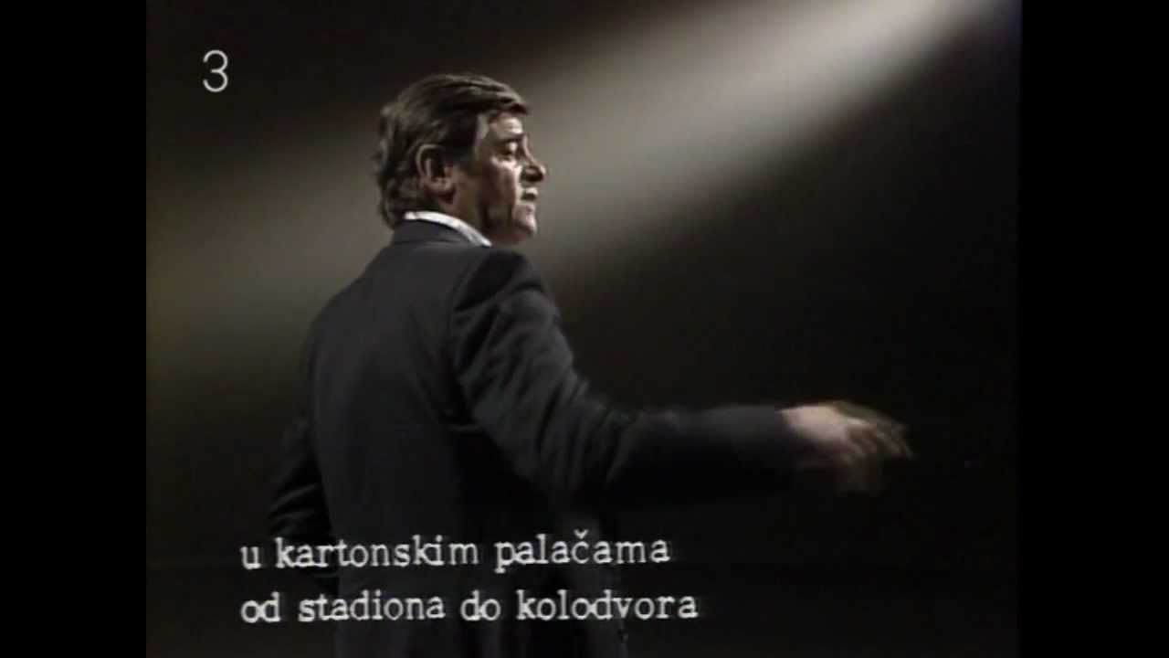 Sergio Endrigo   Amiamoci 1981 TV Zagreb, Croatia