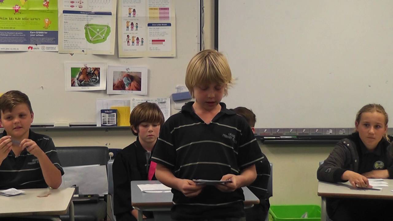 Primary School Debate: That teachers should not give lollies to students as a reward