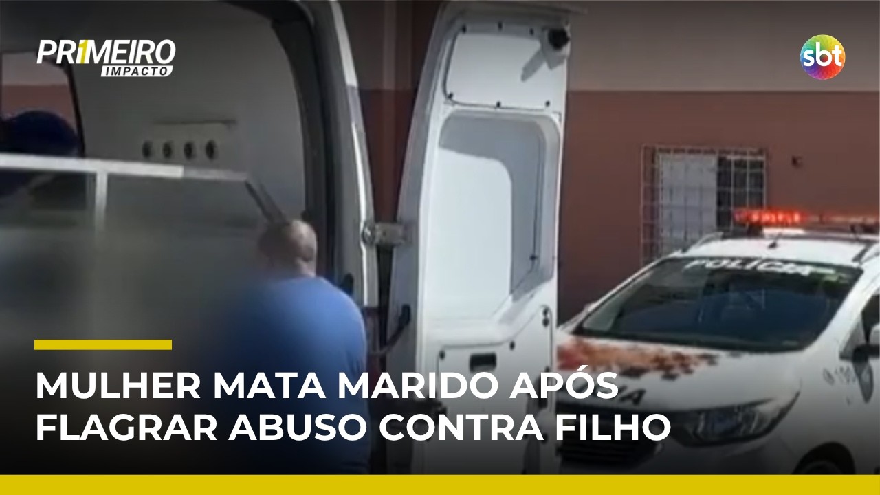 Mulher &eacute; presa por esfaquear e decapitar marido ap&oacute;s flagra de abuso contra filho | #PrimeiroImpacto