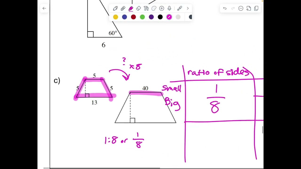 Geo 8.2.2 ratios of similarity 