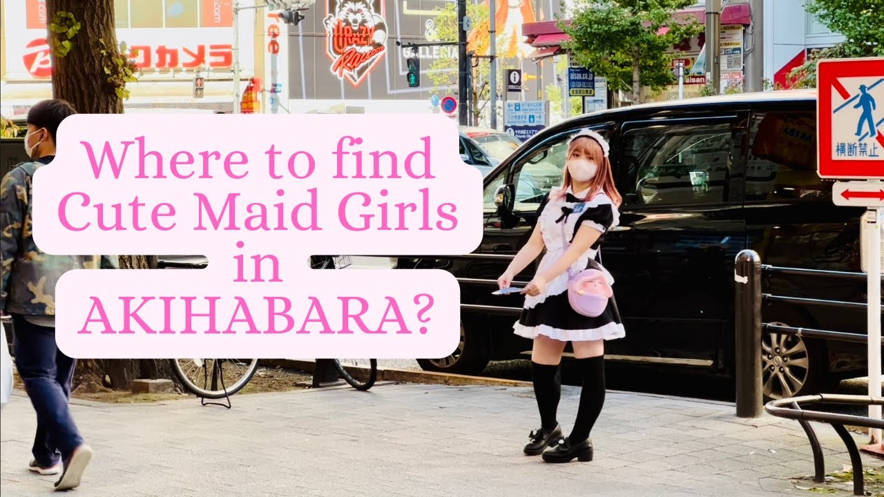 [4K Walk] From JR Akihabara Station to Cute Japanese Maid Girls Location in Akihabara Japan #秋葉原