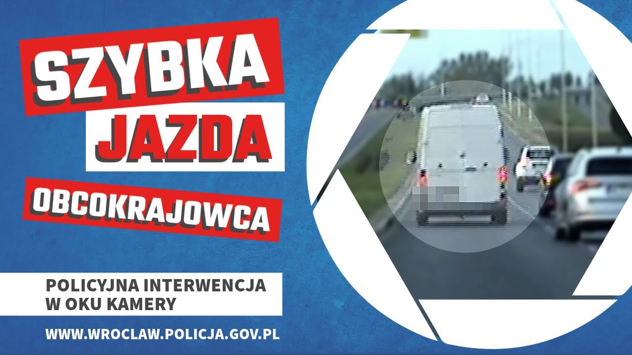 Wrocławski pirat drogowy