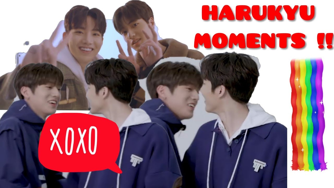 #harukyu #haruto #junkyu #treasure            THE BEST OF HARUKYU MOMENTS 👬