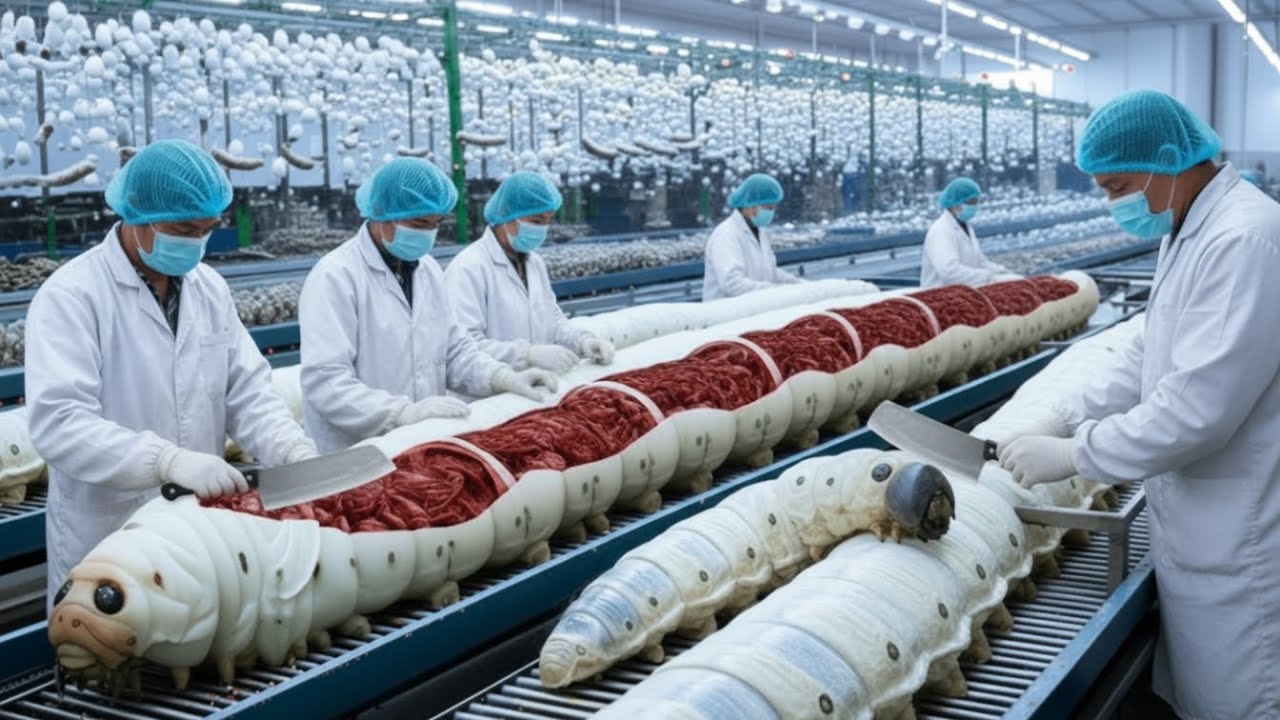 Inside the Silk Factory – How Silkworms Create Luxury Fabric (Full Process)