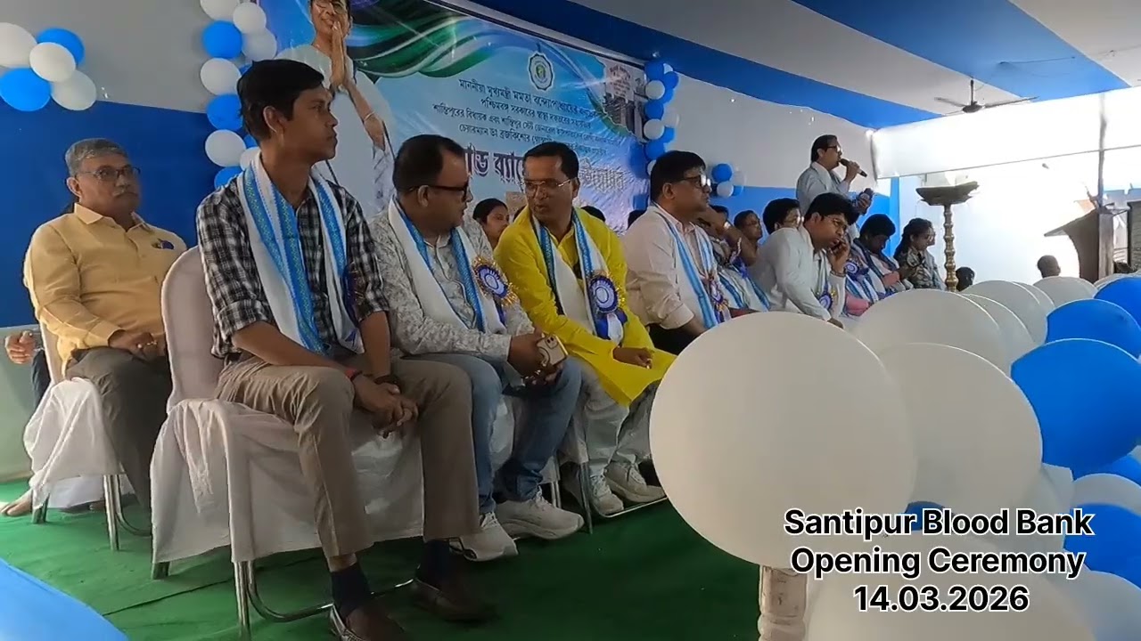 Opening Ceremony of Blood Bank 