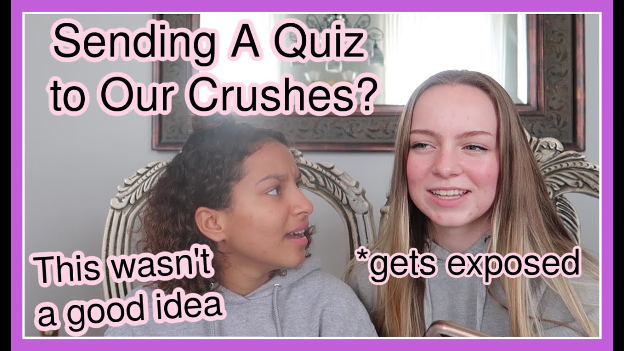 Sending a quiz to every boy I've had a crush on!