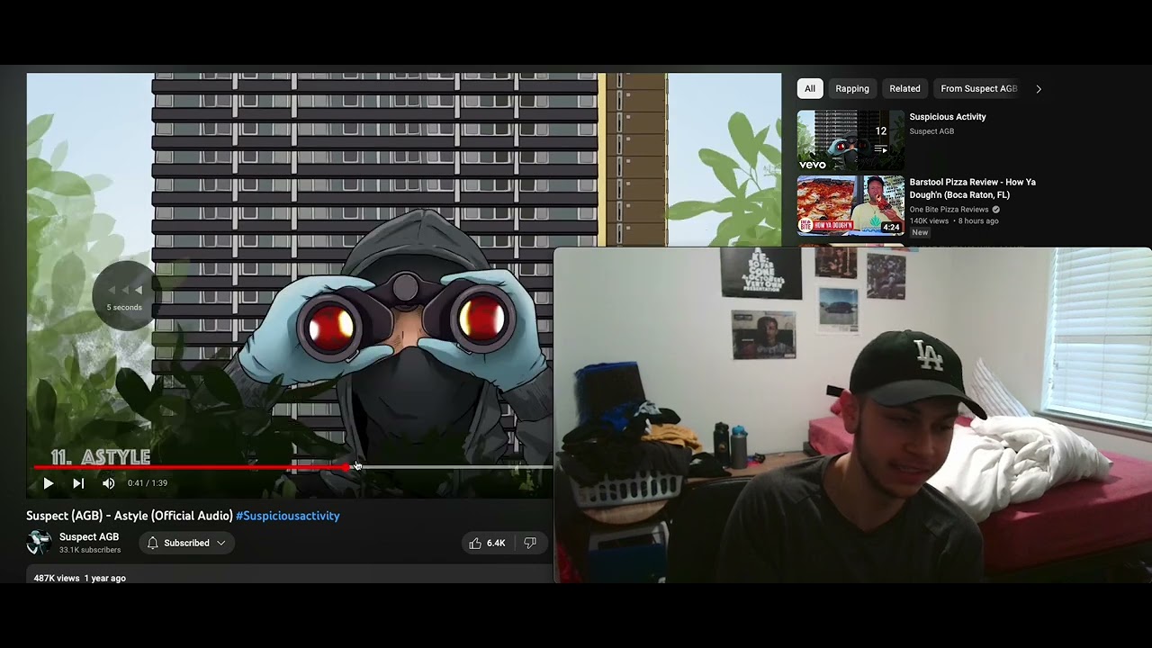 BEST TUNE ON THE ALBUM??? Suspect (AGB) - Astyle (Official Audio) #Suspiciousactivity Reaction!!!!