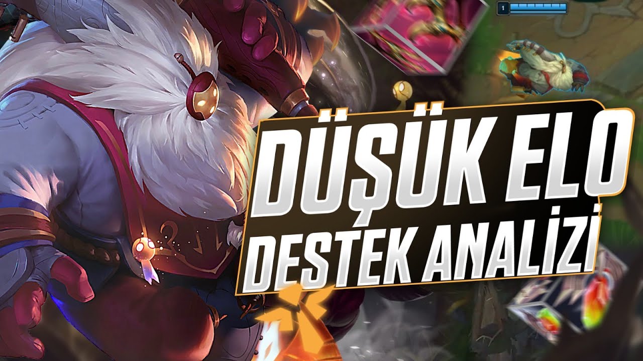 BU ANALİZDEN SONRA SUPPORTLA D&Uuml;Ş&Uuml;K ELODAN &Ccedil;IKACAKSINIZ! D&Uuml;Ş&Uuml;K ELO DESTEK ANALİZ