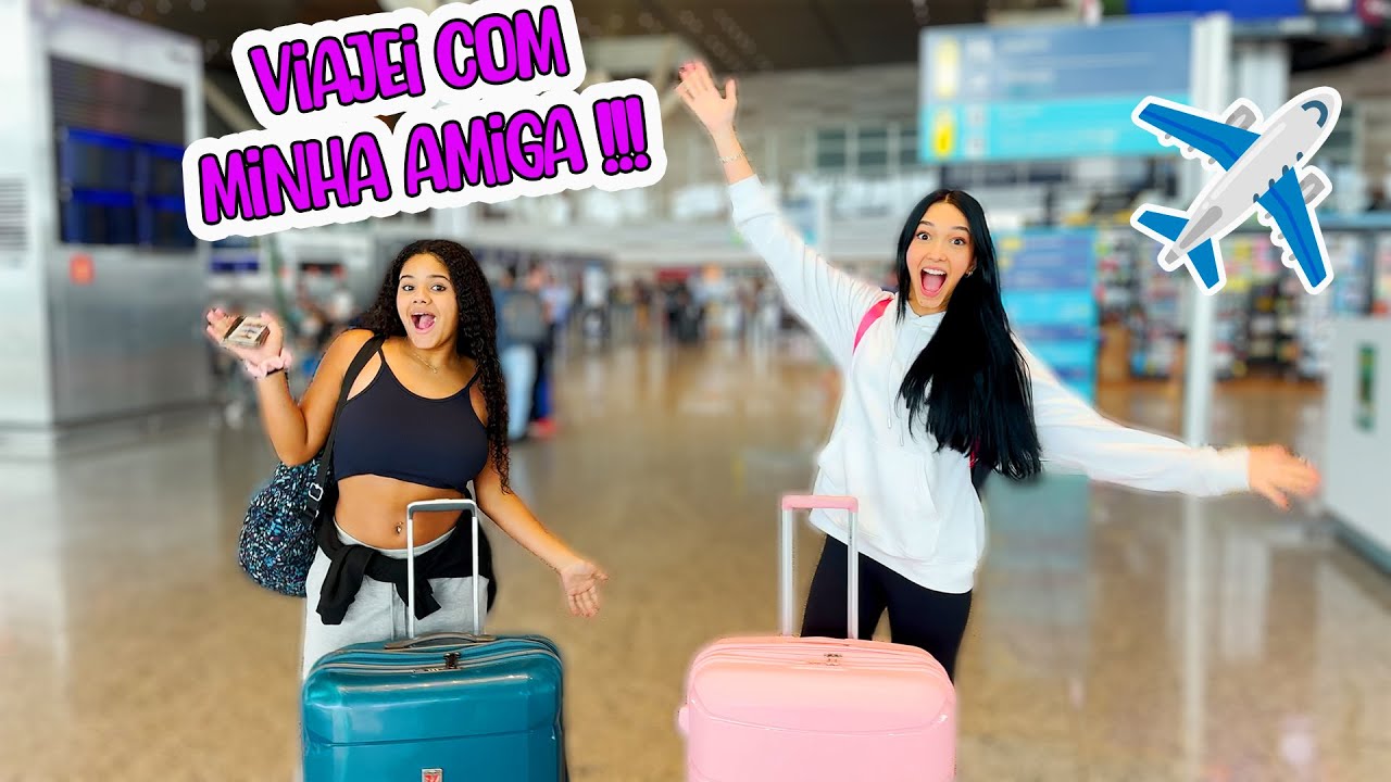 MINHA VIAGEM PARA OS ESTADOS UNIDOS COM MINHA AMIGA | Luluca