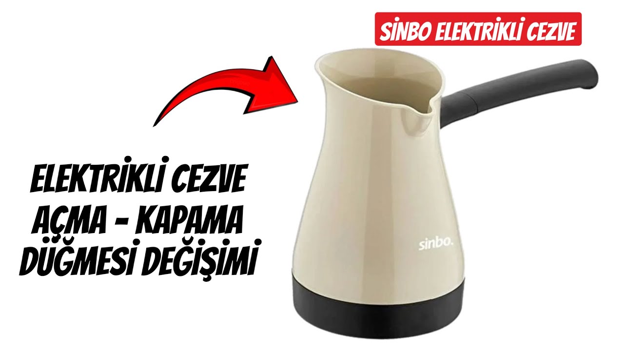 SİNBO ELEKTRİKLİ CEZVE TAMİRİ.          #keşfet #tamir #diy 